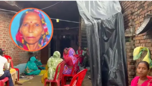 मां सीढ़ी से नीचे गिर गई हैं. महिला ने पहले गला रेतकर की सास की हत्या, फिर पति को सुनाई झूठी कहानी