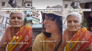 'हम बनारस छोड़कर कही नहीं जाएंगे...' दादी के जवाब से हर बनारसी का दिल गार्डन-गार्डन हुआ, Video हो रहा वायरल