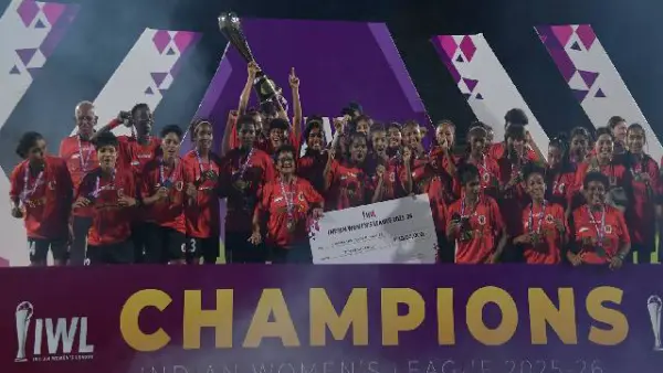 East Bengal lift IWL trophy for the second time