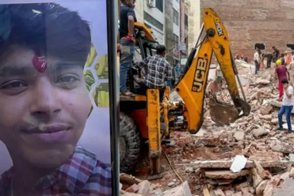 दिल्ली सत्य निकेतन हादसा: राखी मनाकर कल लौटा अर्पित, आज रो-रोकर मलबे में ढूंढ रही मां, कहां है मेरा लाल?