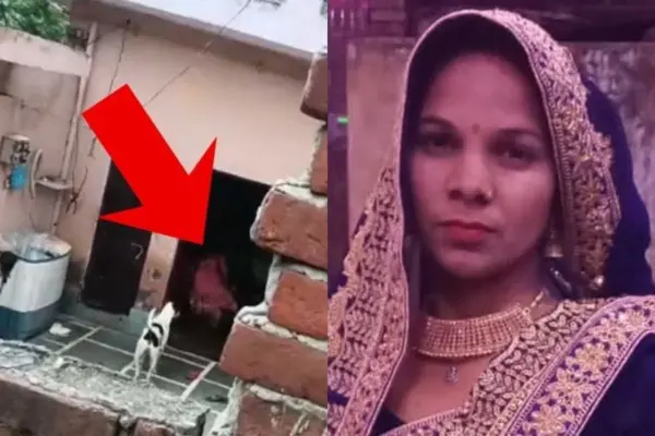 भौंकता रहा कुत्ता और पति का गला दबाती रही खूंखार बीवी, औरत का सबसे खौंफनाक रुप कैमरे में कैद..