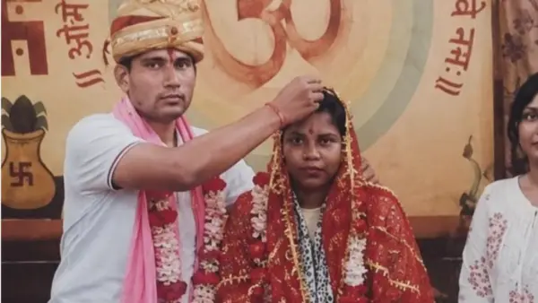 मैट्रिमोनियल ऐप पर प्यार, फिर मंदिर में शादी. फरार पति की तलाश में बागपत पहुंची पत्नी