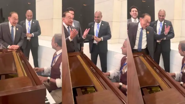 'ख्वाब हो तुम या कोई हकीकत.', BRICS समिट में मलेशियन PM ने छेड़ी किशोर कुमार की धुन, Video वायरल