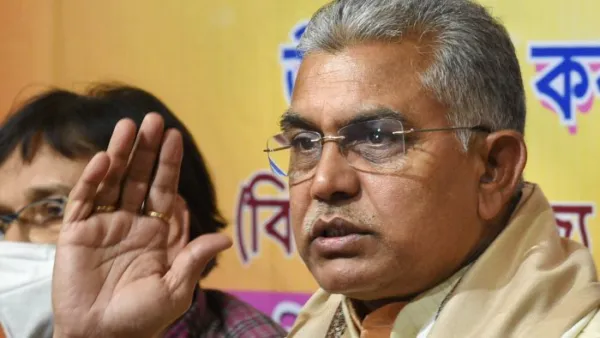 ಭವಾನಿಪುರ ಉಪಚುನಾವಣೆ: ದಿಲೀಪ್ ಘೋಷ್ ಮೇಲೆ ಟಿಎಂಸಿ ಬೆಂಬಲಿಗರಿಂದ ಹಲ್ಲೆ- ಆರೋಪ