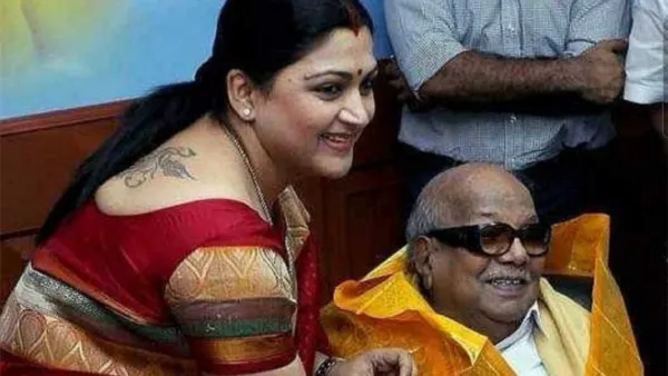 கருணாநிதிக்கு அஞ்சலி டுவீட்: மீண்டும் திமுகவுக்கு செல்கிறாரா குஷ்பு?