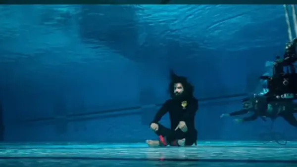Ranveer Singh's underwater BTS video from 'Dhurandhar 2' leaves fans amazed, showcases intense preparation
