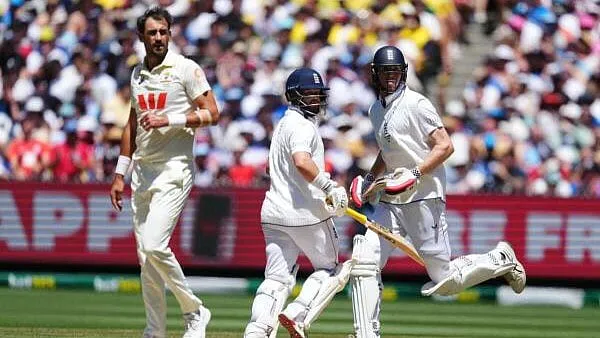 Australia all out for 132, England to chase 175 for victory in Ashes test cricket