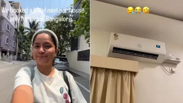 'Extremely hot': Bengaluru woman books AC room for 1 day to beat the heat; video goes viral