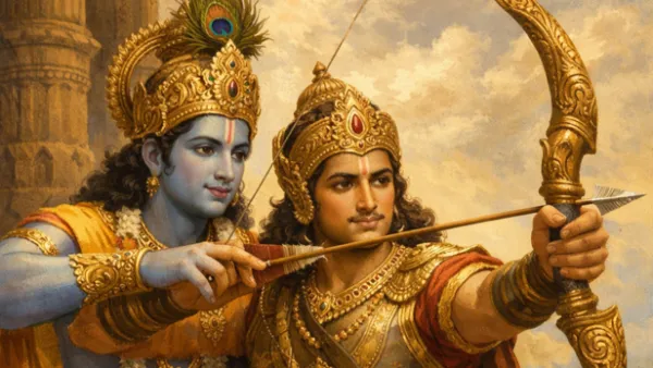 Did Arjuna Win the War- or Did Krishna Win It for Him?