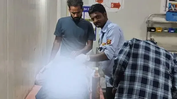 ఆసుపత్రిలో సిబ్బంది లేరని రోగికి కుట్లు వేసిన సెక్యూరిటీ గార్డు