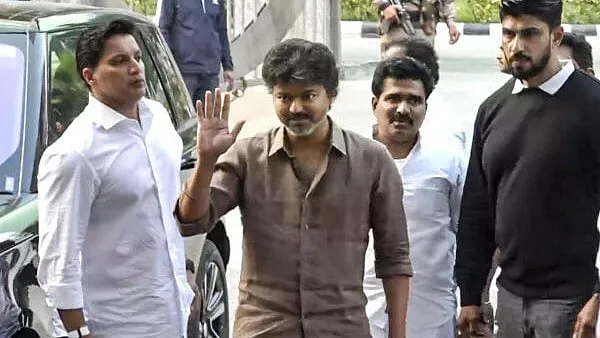 Karur stampede case: TVK chief Vijay appears before CBI for second time, grilled for over 6 hours