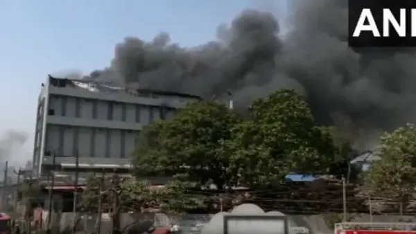 Fire breaks out at chemical factory in Surat
