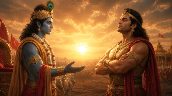 What Karna Truly Felt When Krishna Offered Him the Throne