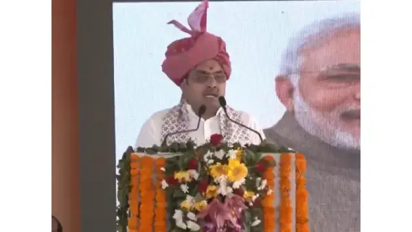 Bhajanlal Sharma attends Vyapar Rajasthan 2026, criticizes Congress over appeasement politics
