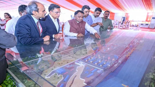 Odisha CM Mohan Majhi lays foundation stone of JSW Mega Steel Plant in Paradip