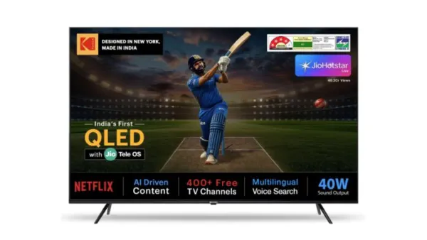 Kodak QLED 4K JioTele OS TV Launched in India