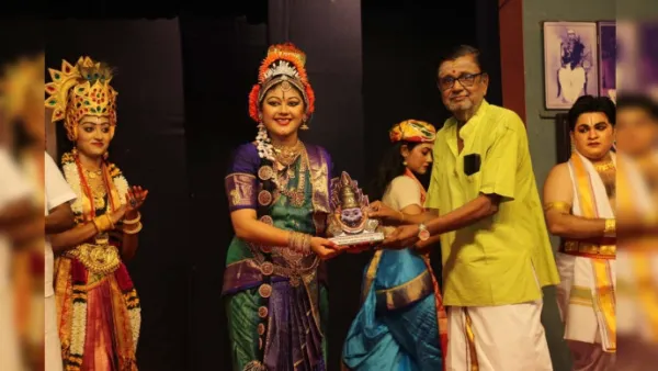 તામીલનાડુમાં નૃસિંહ જયંતી તથા વિશ્વ નૃત્ય દિન નિમિત્તે સંસ્થાની ત્રણ નૃત્યાંગનાઓની કલા પ્રસ્તુતિ