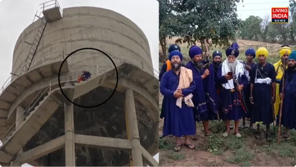 ਬਰਨਾਲਾ 'ਚ ਹੰਗਾਮਾ: ਇਨਸਾਫ਼ ਲਈ ਪਾਣੀ ਵਾਲੀ ਟੰਕੀ 'ਤੇ ਚੜ੍ਹੀਆਂ ਅੰਮ੍ਰਿਤਧਾਰੀ ਮਾਂ-ਧੀ, ਪਤੀ ਅਤੇ ਪੁਲਿਸ 'ਤੇ ਲਾਏ ਗੰਭੀਰ ਦੋਸ਼