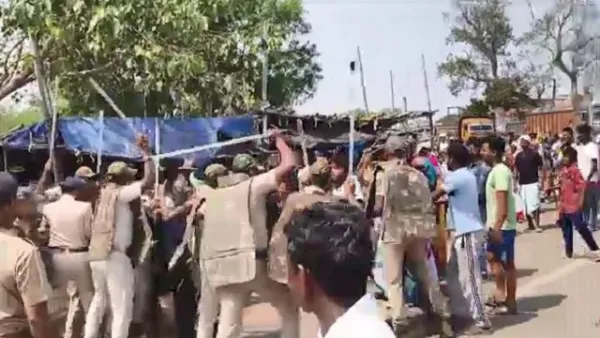 Locals clash with police during protest in Mayurbhanj; 34 arrested