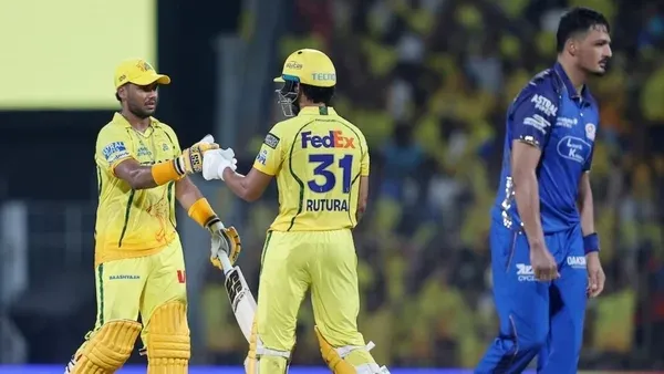 IPL 2026 : चेन्नई के 'चेपॉक' में फीकी पड़ी मुंबई की चमक, ऋतुराज और कार्तिक के तूफान में उड़ी हार्दिक की पलटन