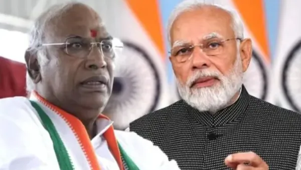 पंतप्रधान मोदींना 'दहशतवादी' संबोधल्याबद्दल मल्लिकार्जुन खर्गेंना नोटीस
