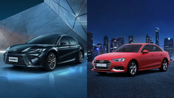 Toyota Camry or Audi A4: Which luxury sedan would you buy if you had a budget of ₹50 lakh?
