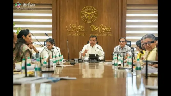 Uttar Pradesh tourism department reviews project timelines and tender progress in senior officials' meeting