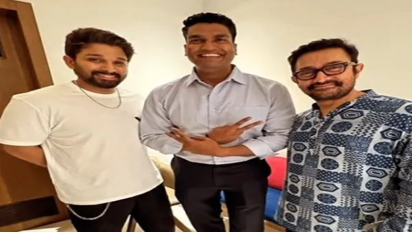 Allu Arjun meets Aamir Khan at his Mumbai residence, surprise meeting sparks buzz about potential pan-India collaboration