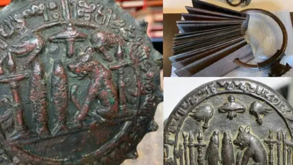 Ancient Chola copper plates return to India after a century