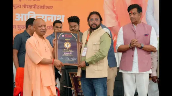 Yogi Adityanath inaugurates milk chilling center in Azamgarh, highlights development