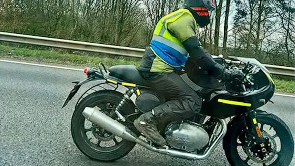 Royal Enfield Continental GT-R 750 spotted testing