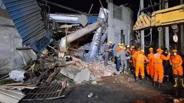 Multi-storey factory collapses in Punjab's Ludhiana, 1 dead, rescue operation on