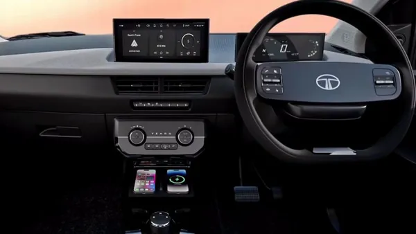 2026 Tata Tiago facelift interior teased, gets new upholstery, instrument cluster and more