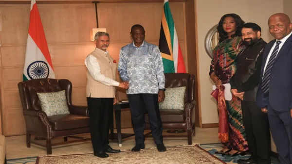 "Deeply committed to relationship and friendship with India", says S. African Dy President Mashatile at meeting with EAM Jaishankar