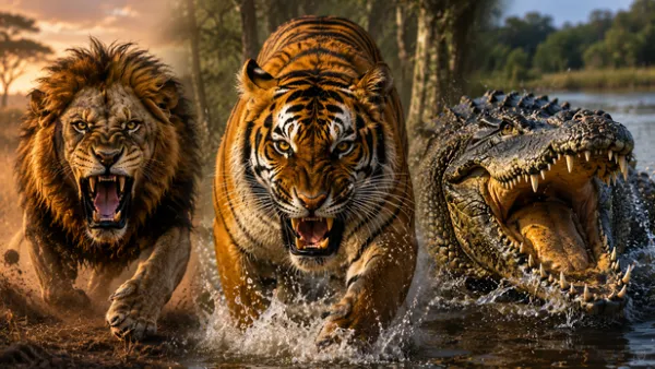 10 Most Dangerous Man-Eaters in the World- Real Cases