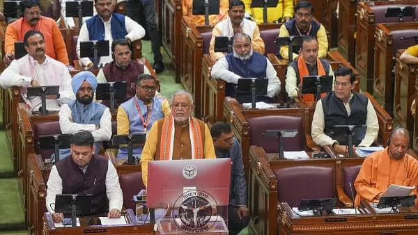 UP Finance Minister Suresh Kumar Khanna tables Rs 8.09 lakh cr Budget for FY26