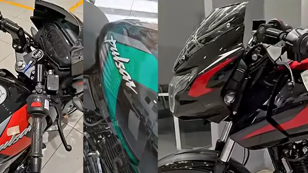 Updated Bajaj Pulsar 180 spotted at a dealership
