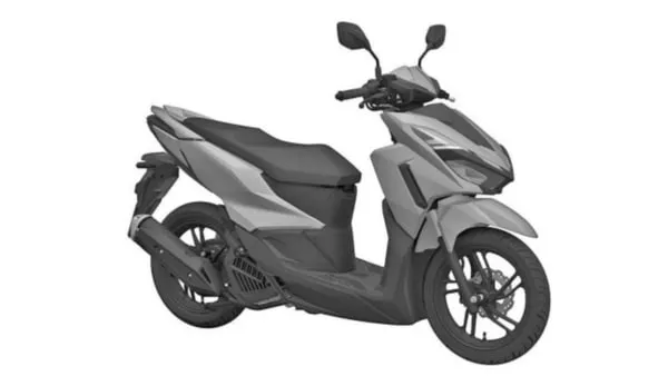 Honda Click 125 design patent filed in India