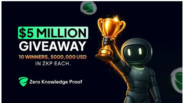 Investors Move Away From LINK and ETH as ZKP Crypto's $5M Giveaway and Daily Auction Gains Momentum
