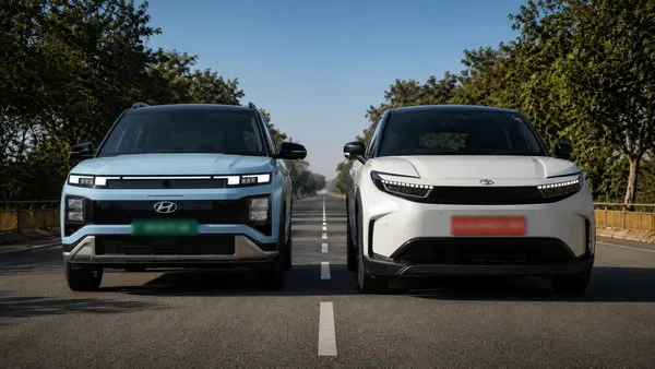 Toyota Urban Cruiser Ebella vs Hyundai Creta Electric top-variant spec comparison: price, battery pack, range, features