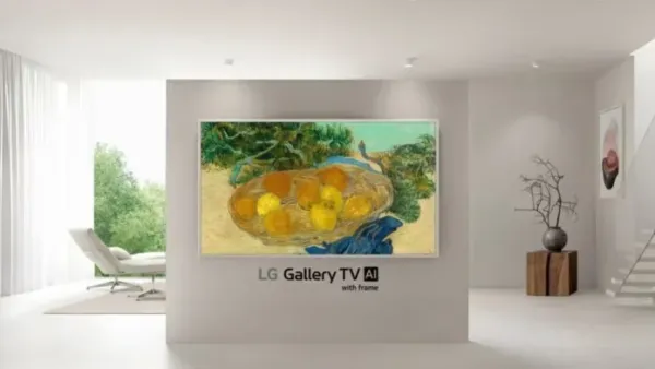LG Gallery TV Unveiled to Rival Samsung's The Frame TV at CES 2026