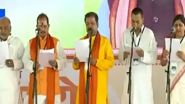 Bihar Cabinet Expansion: Nitish Kumar's son and other BJP, JD(U) leaders take oath as ministers