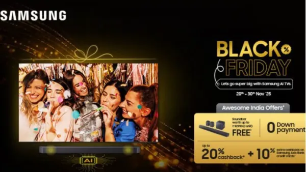 Samsung Black Friday Sale Announced in India for Vision AI TVs: Check Offers and Discounts