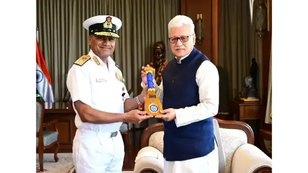 Maharashtra Governor Congratulates Vice Admiral Krishna Swaminathan on Navy Chief Appointment