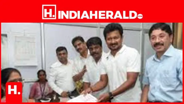 Udhayanidhi Stalin Files Nomination in Chepauk Constituency