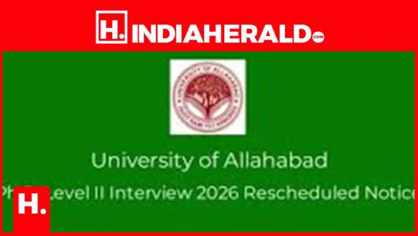 Allahabad University's New Rule: Major Update on Part-Time PhD System