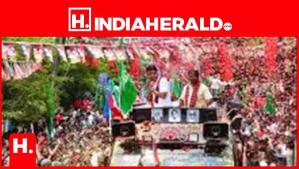 DMK President Campaigns for Candidate Aravind Ramesh in Sholinganallur