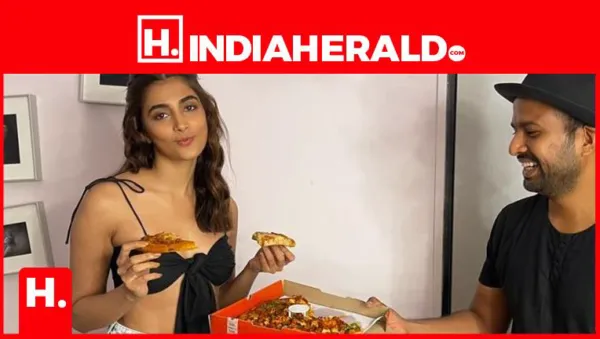 Pooja Hegde Just Made Pizza Porn - Pooja in a Bow-Top & Denim is the Only Meal We Need Tonight