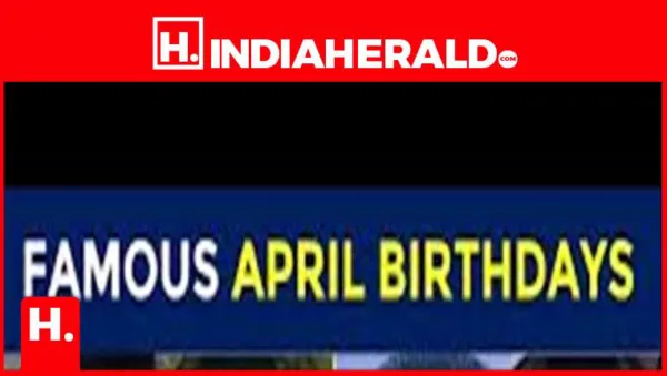 Whose birthday is on 12 April in India?