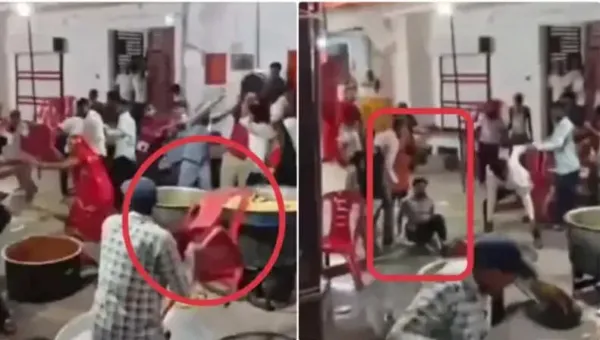 புகைப்படம் எடுப்பதில் தகராறு... திருமண மேடையிலேயே அடிதடியில் குதித்த மணமக்கள் வீட்டார்!